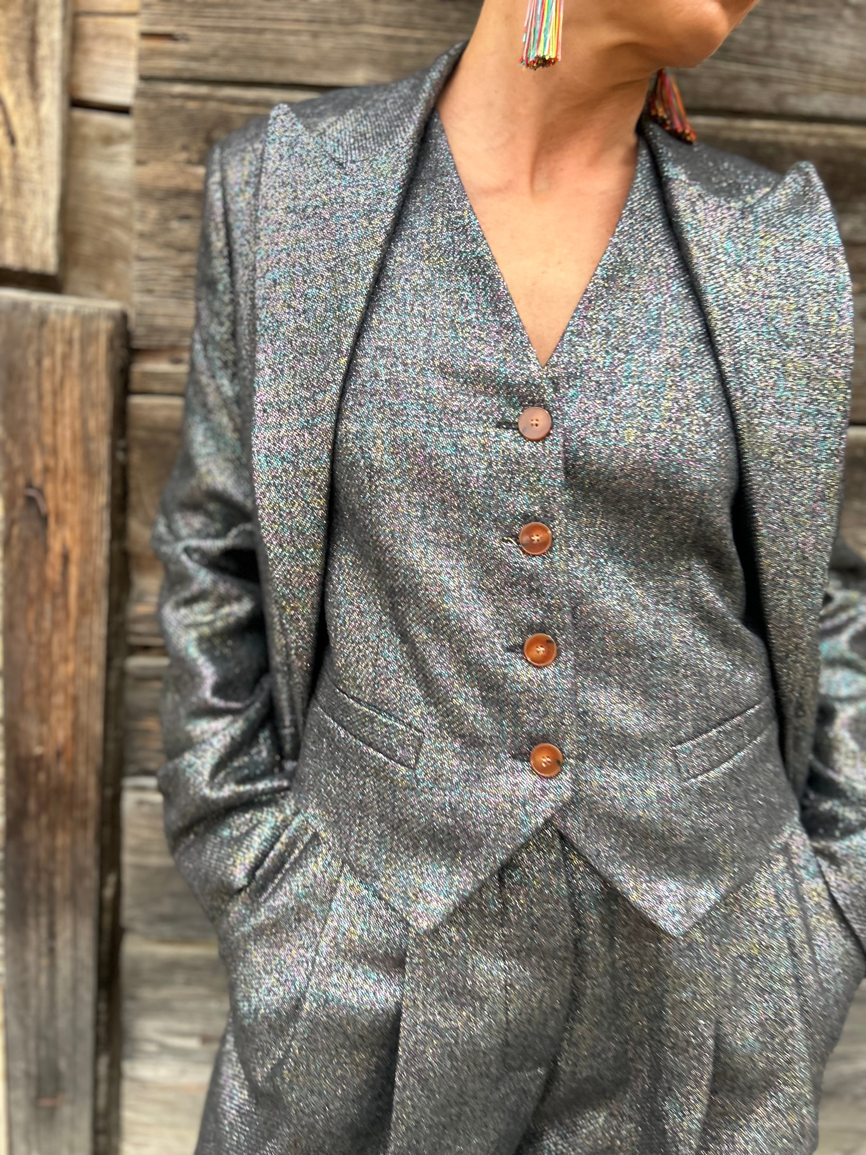 GILET SPARKLING MULTICOLOR